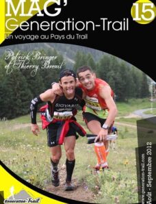 Generation Trail – Aout-Septembre 2012