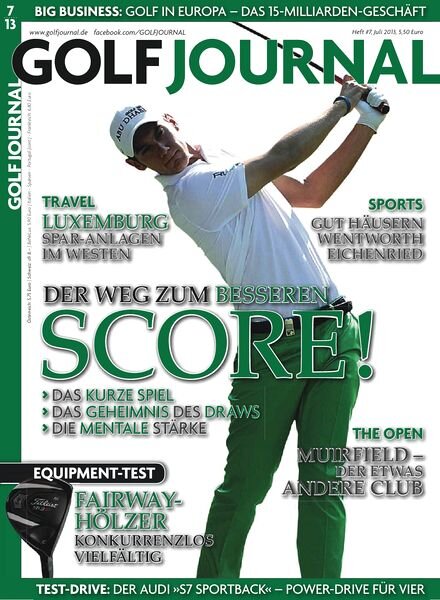Golf Journal — Juli 2013