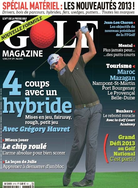 Golf Magazine – Mai 2013