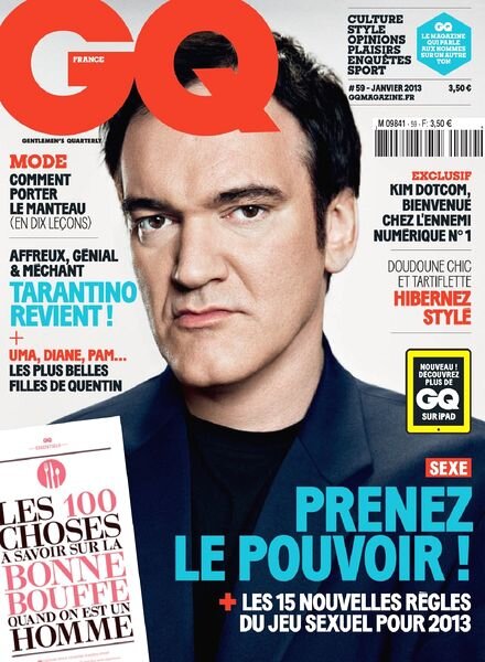 GQ France — Janvier 2013