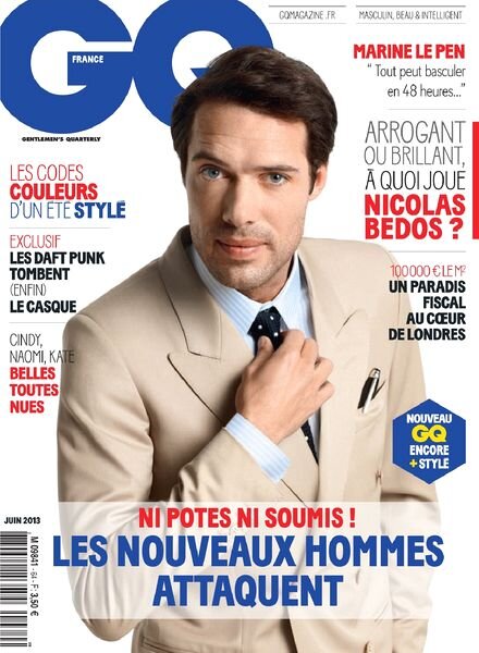 GQ France — Juin 2013
