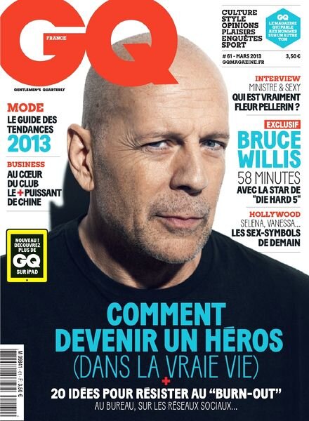 GQ France — Mars 2013