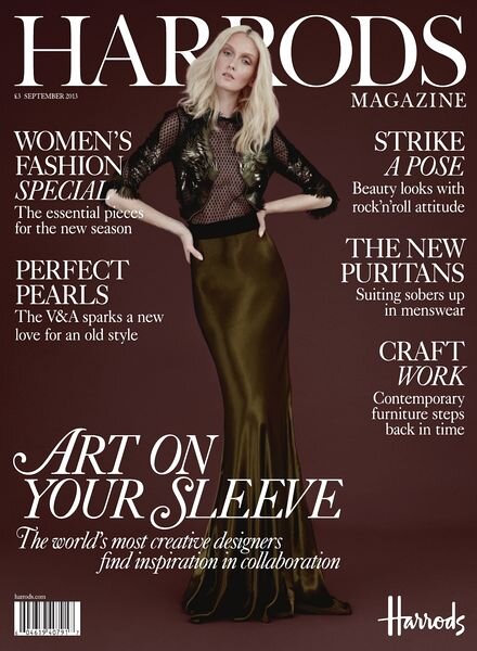 Harrods Magazine – September 2013