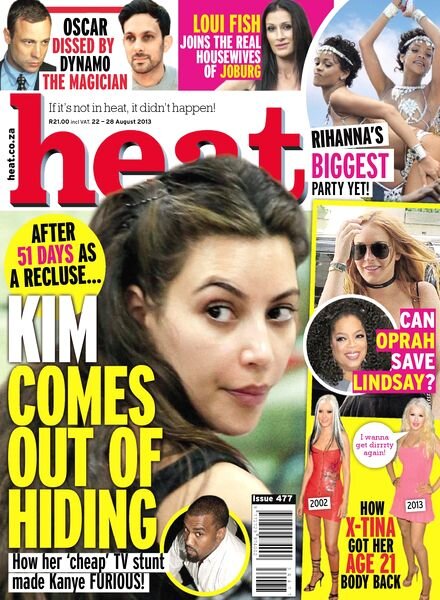 Heat South Africa – 22 August 2013