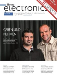Home Electronics – August 2012