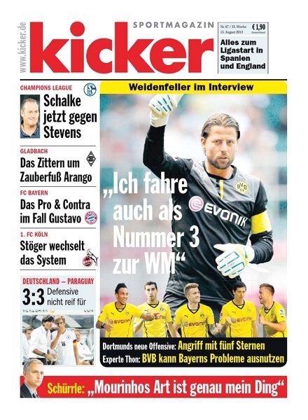Kicker Magazin 67-2013 (15-08-2013)