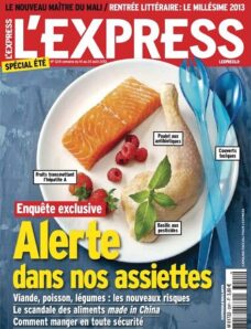 L’Express – 14 au 20 Aout 2013