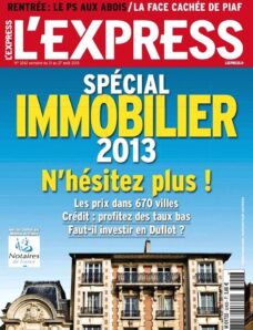 L’Express 3242 – 21 au 27 Aout 2013