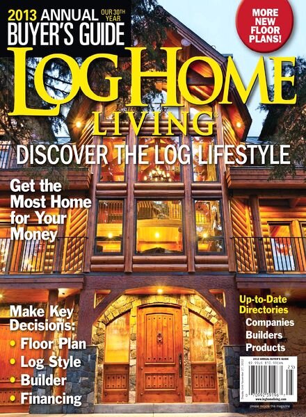 Log Home Living – 2013 Buyers Guide