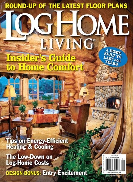 Log Home Living — January 2012