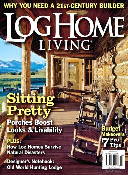 Log Home Living Magazine — September 2013