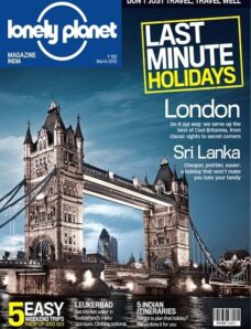Lonely Planet Magazine India – March 2013