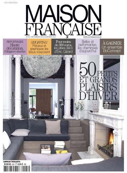 Maison Francaise 581 – Decembre 2012-Janvier 2013