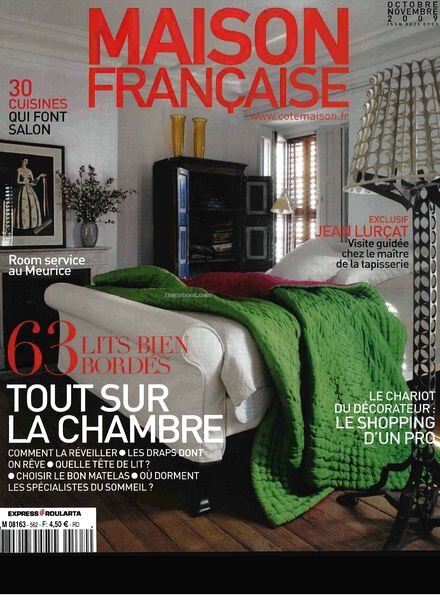 Maison Francaise – Octobre-Novembre 2009