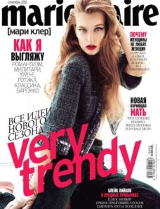 Marie Claire Russia — September 2012
