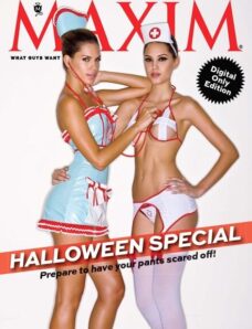 MAXIM USA – Halloween Special issue 2012