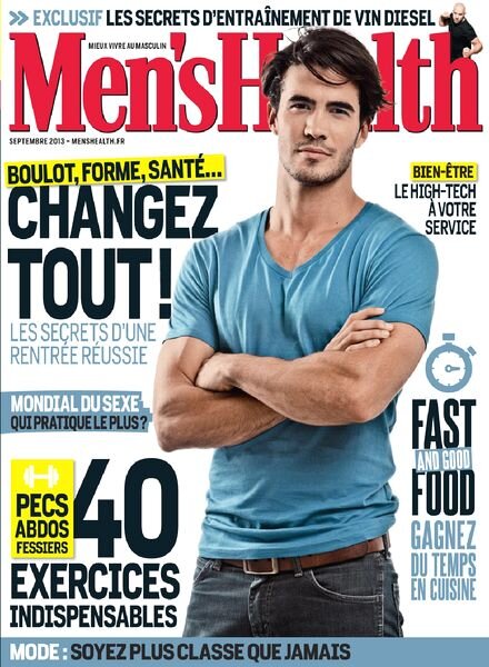 Men’s Health France — Septembre 2013
