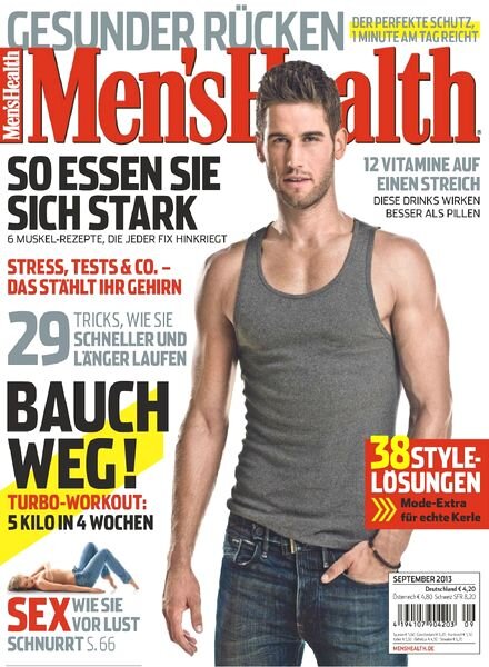 Men’s Health Germany — September 2013