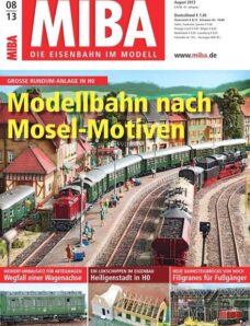 MIBA – Die Eisenbahn im Modell August 2013