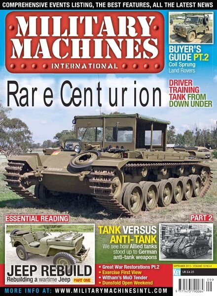 Military Machines International — September 2013