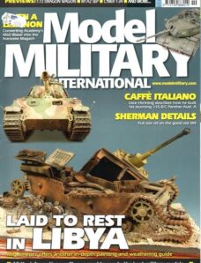 Model Military International – Issue 19, November 2007