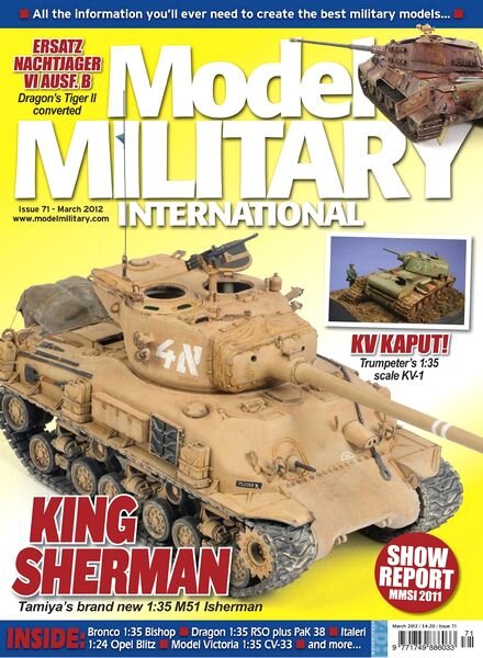 Model Military International – Issue 71, March 2012