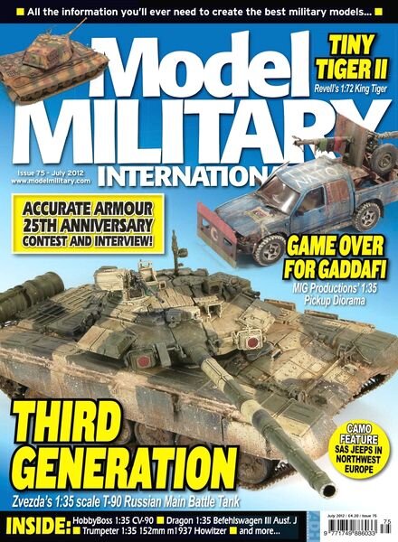 Model Military International — Issue 75, July 2012