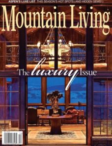 Moutain Living – November-December 2009