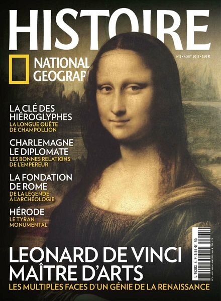 National Geographic Histoire — Aout 2013