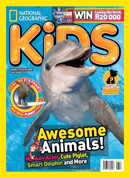 National Geographic Kids South Africa — August 2013