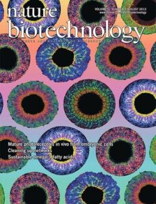 Nature Biotechnology – August 2013