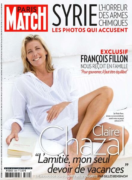 Paris Match – 29 Aout au 4 Septembre 2013