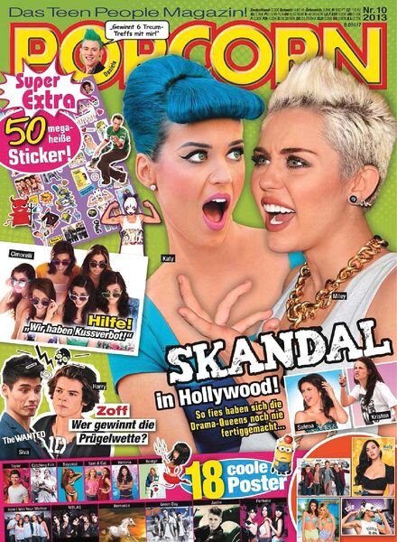Popcorn — Das Teen Magazin — Oktober 2013