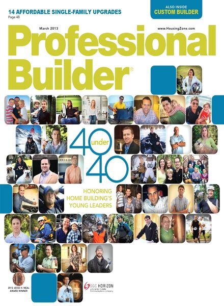 Professional Builder – March 2013