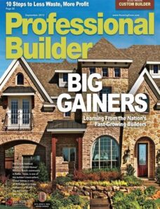 Professional Builder — September 2012