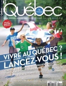 Quebec 8 — Aout-Septembre-Octobre 2013