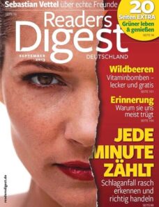 Reader’s Digest Germany — September 2013