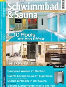 Schwimmbad & Sauna – November-Dezember 2012