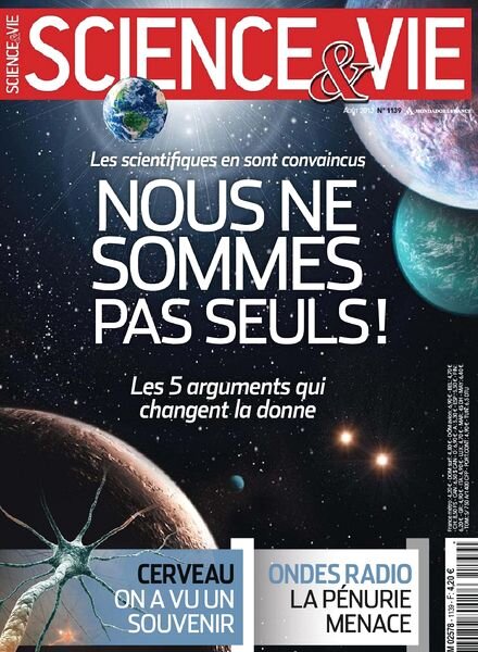 Science & Vie 1139 — Aout 2012
