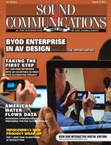Sound & Communications – August 2013
