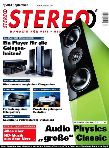 Stereo Magazin — September 2013