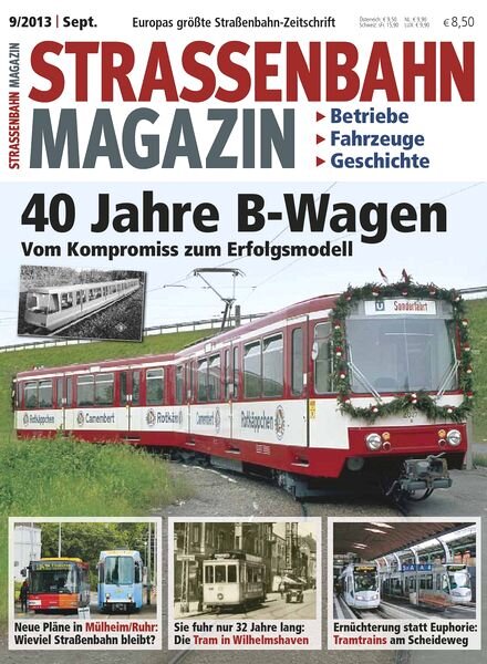 Strassenbahn Magazin September 2013