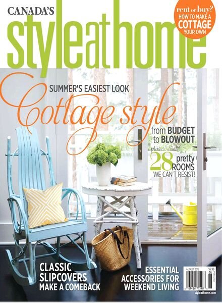 Style At Home — August 2012