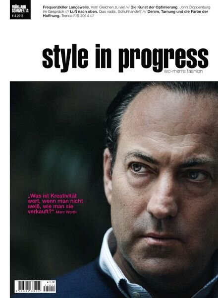 Style in Progress – 4 2013