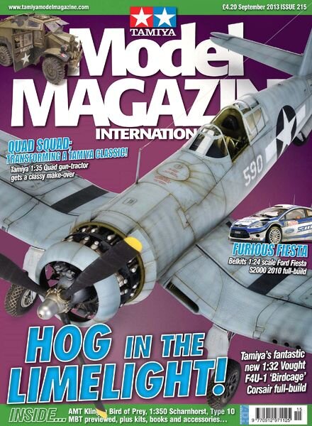 Tamiya Model Magazine International — Issue 215, September 2013
