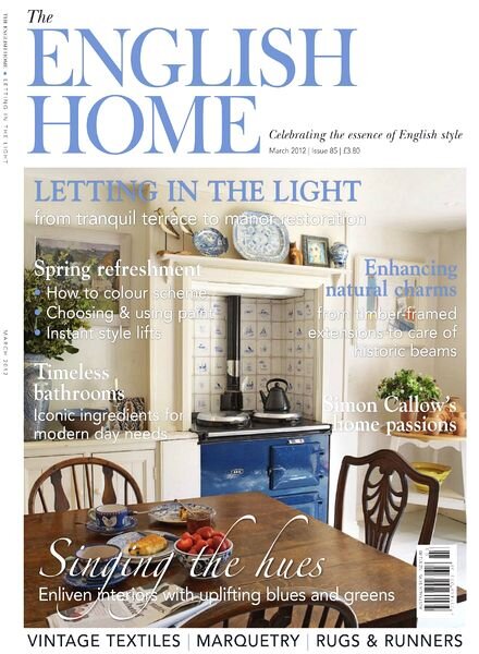 The English Home – March 2012