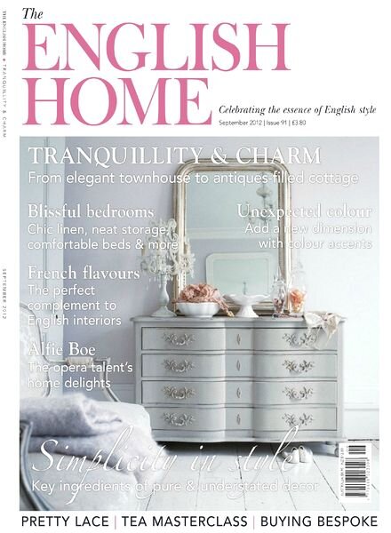 The English Home – September 2012