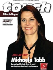 touch Billardmagazin – August-September 2013
