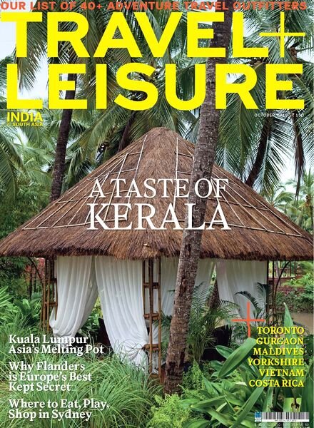 Travel+Leisure India — October 2012