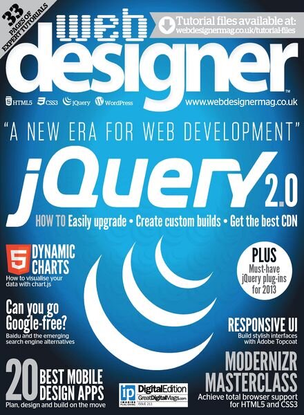 Web Designer – Issue 211, 2013